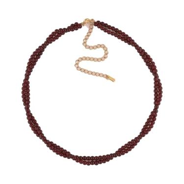 Imagem de Sacina Gargantilha com contas vermelhas