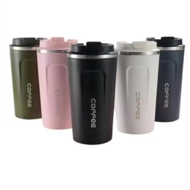 Imagem de Copo De Café Térmico Com Temperatura Aço Inox Dupla Camada 510ml Café Chá Suco- COPO COFFEE(aleatorio/sem digital)