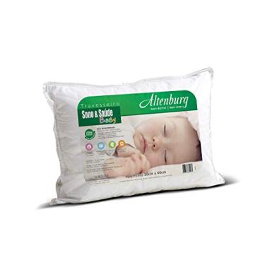 Imagem de Travesseiro Sono e Saúde Baby Altenburg Liso Tecido