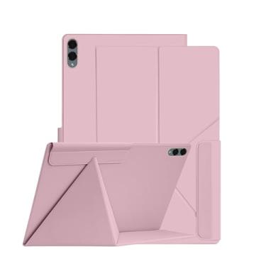 Imagem de Capa magnética para Samsung Galaxy Tab S11 Ultra 14,6 polegadas 2025 - Tablet modelo SM-X930/SM-X936 com suporte S-Pen, capa para tablet inteligente despertar/hibernar automaticamente, rosa