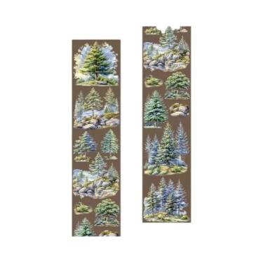 Imagem de Fita Decorativa Tree Mori 6 Estilos 1 Rolo Caixa DIY Para Scrapbook, M