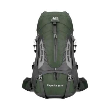 Imagem de Mochila Grande De Camping 70L Para Homens E Mulheres, Ideal Para Camin