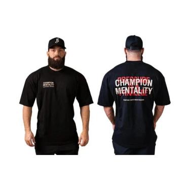 Imagem de Camiseta De Algodão Para Academia Masculina, T-Shirt Cbum Para Homens 