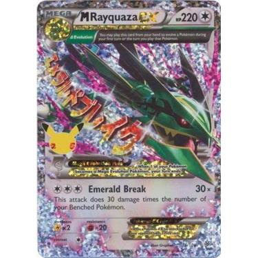 Imagem de Jogo de cartas colecionáveis Pokémon Rayquaza EX 76/108 Ultra Rare