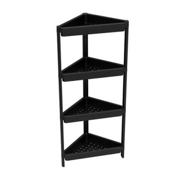 Imagem de Estante Geo Canto - Organize, Geo4, Preto