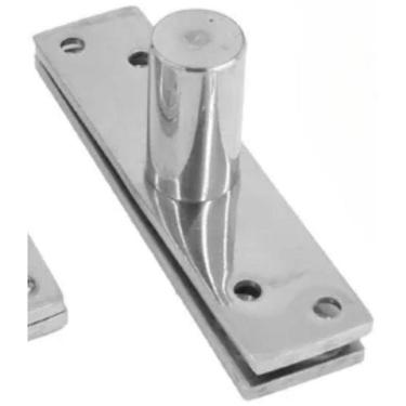 Imagem de Dobradiça Porta Pino Pivotante Inox 304 Polido Até 150 Kg