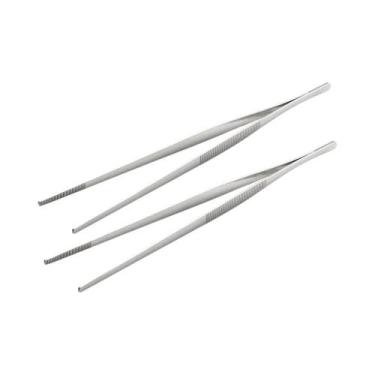 Imagem de Pinças De Aço Inoxidável Para Alimentos, Para Churrasco, Cozinha, Bife