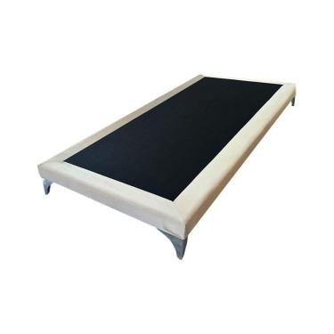 Imagem de Cama Oriental Premium Solteiro Veludo Bege