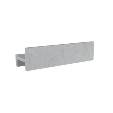 Imagem de Porta Shampoo Linear 40cm Concreto