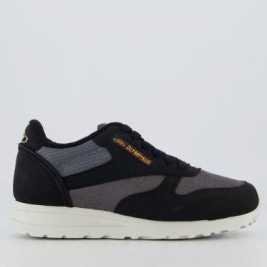 Imagem de Tênis Olympikus Jogging 101 SE Feminino Preto e Cinza, 37