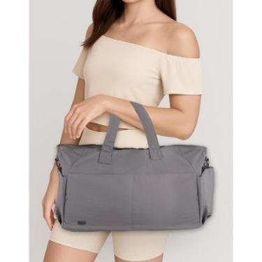 Imagem de Bolsa De Ombro Grande Feminina Alça Tranversal Moda Fitness-Feminino