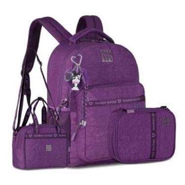 Imagem de Mochila com Lancheira térmica e Estojo Box Rebecca Bonbon-Feminino