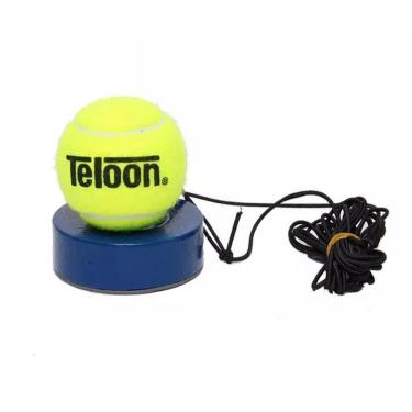 Imagem de Kit Bola Com Elástico Para Treinamento De Tênis Com Base Teloon-Unissex