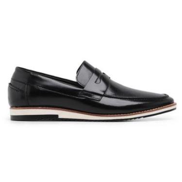 Imagem de Sapato Casual Couro Preto Loafer 24513-Masculino
