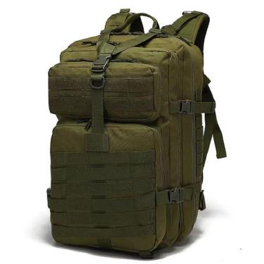 Imagem de Mochila Impermeável Reforçada Caminhada Caça Pesca Camping Trilha Viagem 45 Litros-Unissex