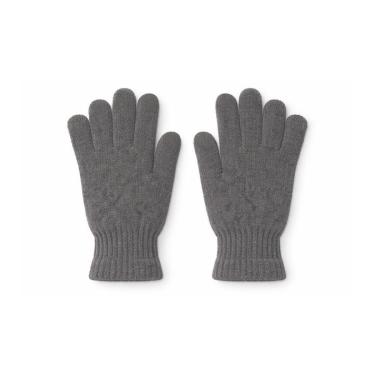 Imagem de Luva Inverno Lã Chenile Aveludada Adulto Unissex Touch Screen-Unissex