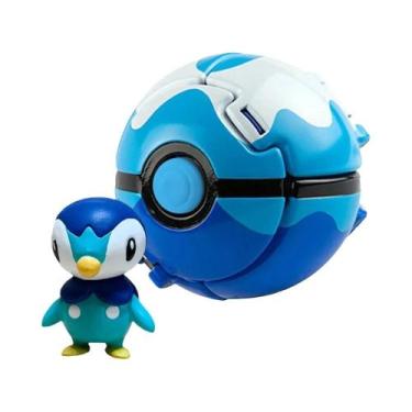Imagem de Figuras De Ação Do Anime Pokemon, Pokeball, Pikachu, Charizard, Piplup