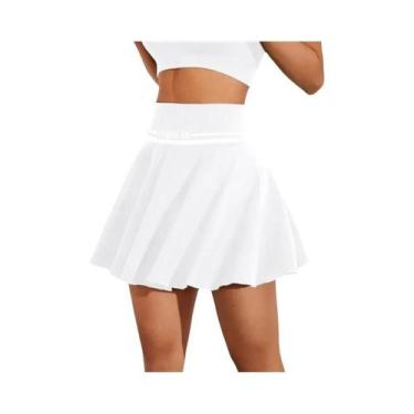 Imagem de Saia Esportiva Mini Sem Costura Para Mulheres, Roupas De Yoga E Fitnes