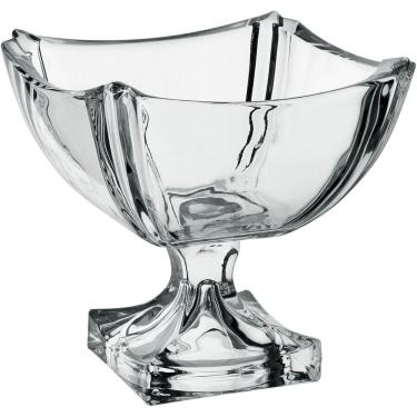 Imagem de FRUTEIRA CENTRO MESA HOME&CO COM PE VIDRO 21x21x21cm TRANSPARENTE