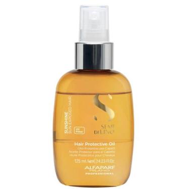 Imagem de Óleo Spray Protetor Alfaparf Semi di Lino Sunshine 125ml Brilho Leveza