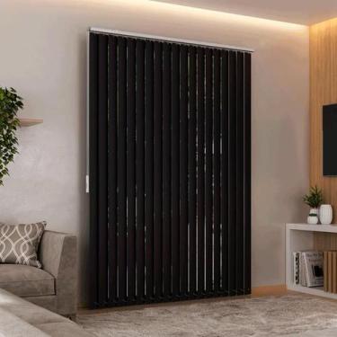 Imagem de Persiana vertical pvc Largura 2,00 X 2,30 Altura - Cores - CRISDAN, Bi