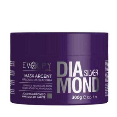 Imagem de Máscara diamond silver matizadora 300g - evolpy liss