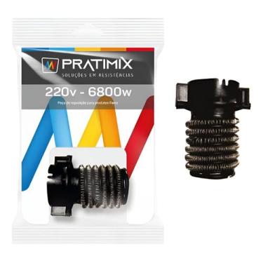 Imagem de Resistência Para Chuveiro Ducha Compatível Com fame Quattro 127v 5400w