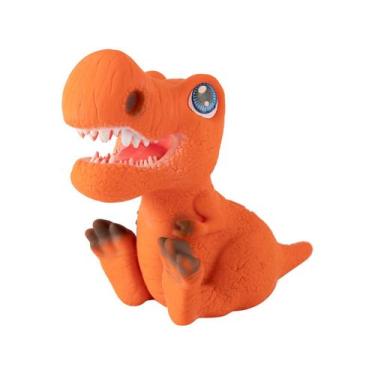 Imagem de Boneco dinopark baby 677 - BEE TOYS, Laranja, Dinopark Baby