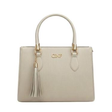 Imagem de Bolsa De Ombro Feminina Transversal Média De Mão Baú Alça Removível - 