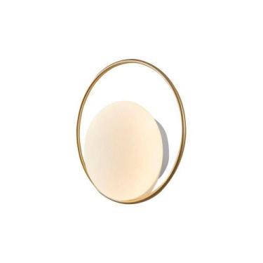 Imagem de Arandela Nordecor Niza 6w Led Bivolt Dourado Fosco