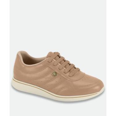 Imagem de Tênis Casual Feminino Matelassê Modare Bege, Bege, 35