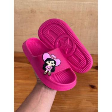 Imagem de Chinelo Infantil Nuvem Menina Confortável Sandalia Feminina Slip Papet