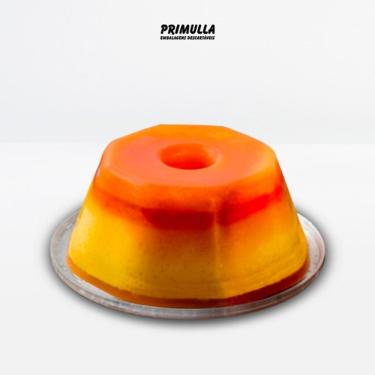 Imagem de Forma para Mini Pudim Descartável 120ML C-100 Forneável para Assar e Servir em PP com T...