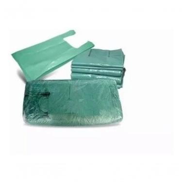 Imagem de Sacola Plástica para Supermercado 30x40 cm Pacote 5 kg Reforçada com Média de 435 Unidades Transparente Higipack