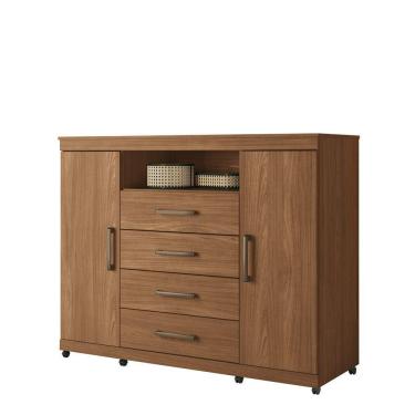 Imagem de Comoda Casal Havana Master com Rodinhas Santos Andirá