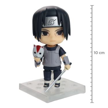Imagem de Action Figure Itachi Uchiha Anbu Black Ops Nendoroid Articulada Colecionável com Acessó...