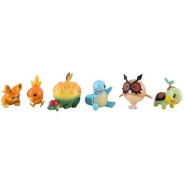 Imagem de Boneco Pokemon Pack de Batalha 6 Unidades  - Sunny Brinquedos