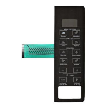 Imagem de Membrana teclado Para Microondas Brastemp Bms 20 Ar Espelhada - TND