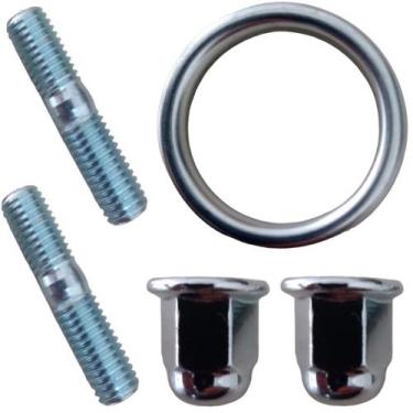 Imagem de Kit Prisioneiro Escapamento, Porca, Anel Cb 300 Xre 300 - DNSA