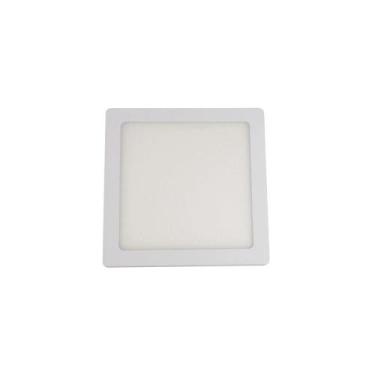 Imagem de Plafon LED de Embutir Bronzearte Quadrado 12W 4000K - LLUM