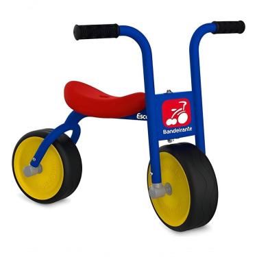 Imagem de Bicicleta de Equilíbrio Escolar 2 Anos Aro 12 para Crianças a Partir de 2 Anos em Aço Carbono Brinquedos Bandeirante