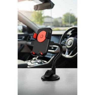 Imagem de 2x Suporte Celular GPS Carro Caminhão Parabrisa Ventosa Segu - Congrat