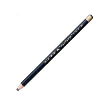 Imagem de Lápis Dermatográfico Preto Mitsubishi 7610 para Design de Sobrancelhas