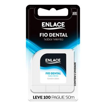Imagem de Fio Dental Enlace 100m - Embalagem com 12 Unidades