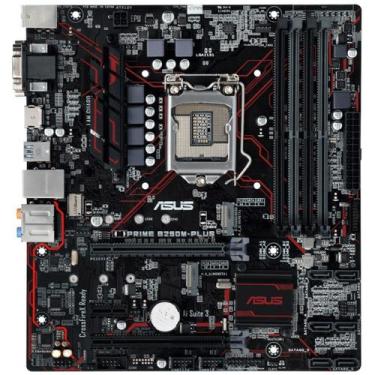 Imagem de Placa Mae Gamer Asu Prime B250m Plus 64gb 6e7ª Geração M2 Intel i3 i5 