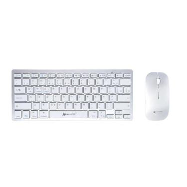 Imagem de Kit Teclado e Mouse Sem Fio Ultra Slim Bluetooth Peining - GCM CASES