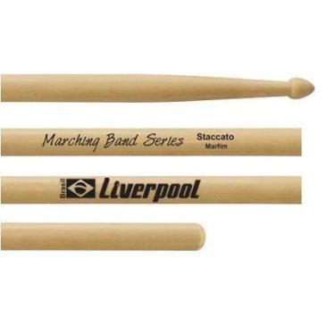 Imagem de Baqueta Liverpool Marching Band Series Stacatto Marfim BF-ST Extra Pes