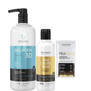 Imagem de Borabella Selagem 3D 1 Litro + Não Chore Passo 2 - 90ml