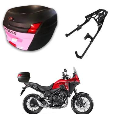 Imagem de Baú Bauleto 34l com Suporte Baú Superior Nx 500 2026 - AWA, Rosa