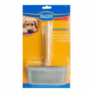 Imagem de Rasqueadeira profissional para pets - tamanho 4 - Chalesco